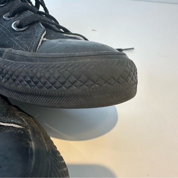 Converse All black Mafison Sneaker with leopard print inside - Picture 15 of 16